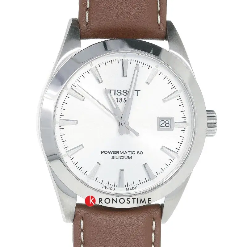 Фотография часов Tissot Gentleman Powermatic 80 Silicium T127.407.16.031.00_1